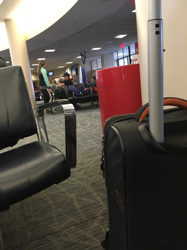 A Los Angeles airport gate